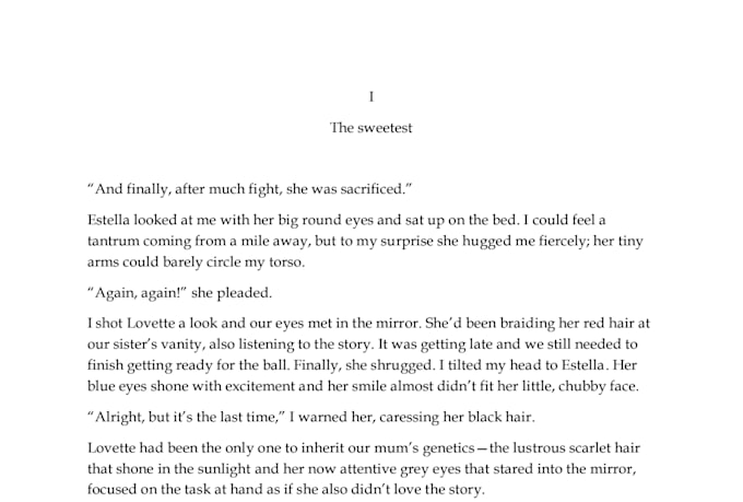 write a short story or fanfiction for you